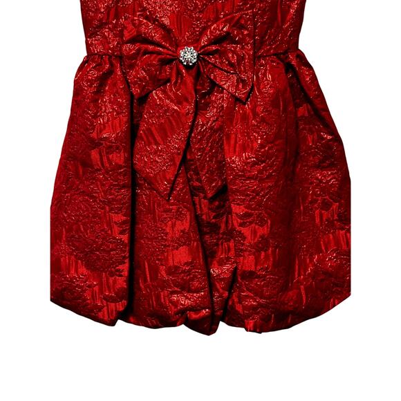 Rare Editions Floral Holiday Dress Size 4T - Picture 4 of 7